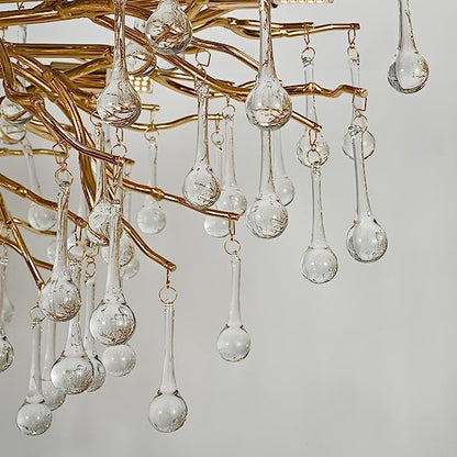 Stunning Tree Branch Crystal Chandelier
