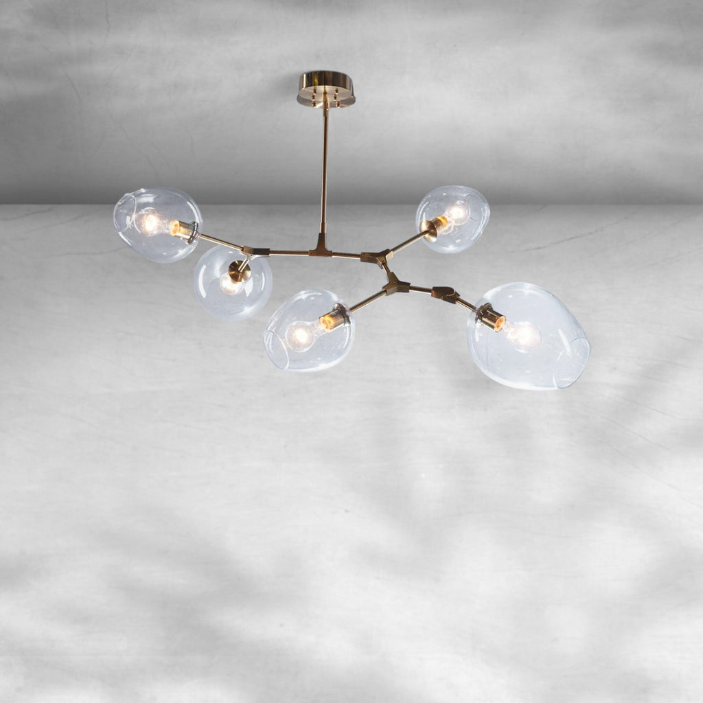 Covington Drop Globe Branching Bubble Chandelier 30''