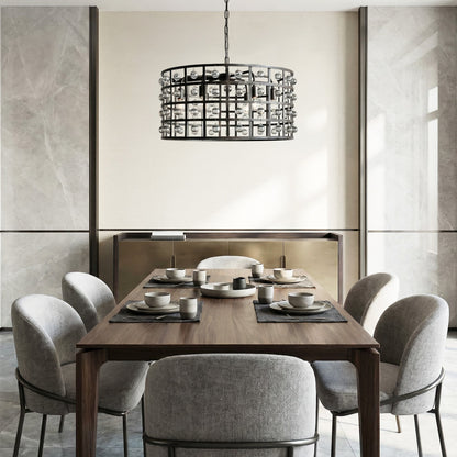 Aubrey Round Chandelier 6/8/12 Light