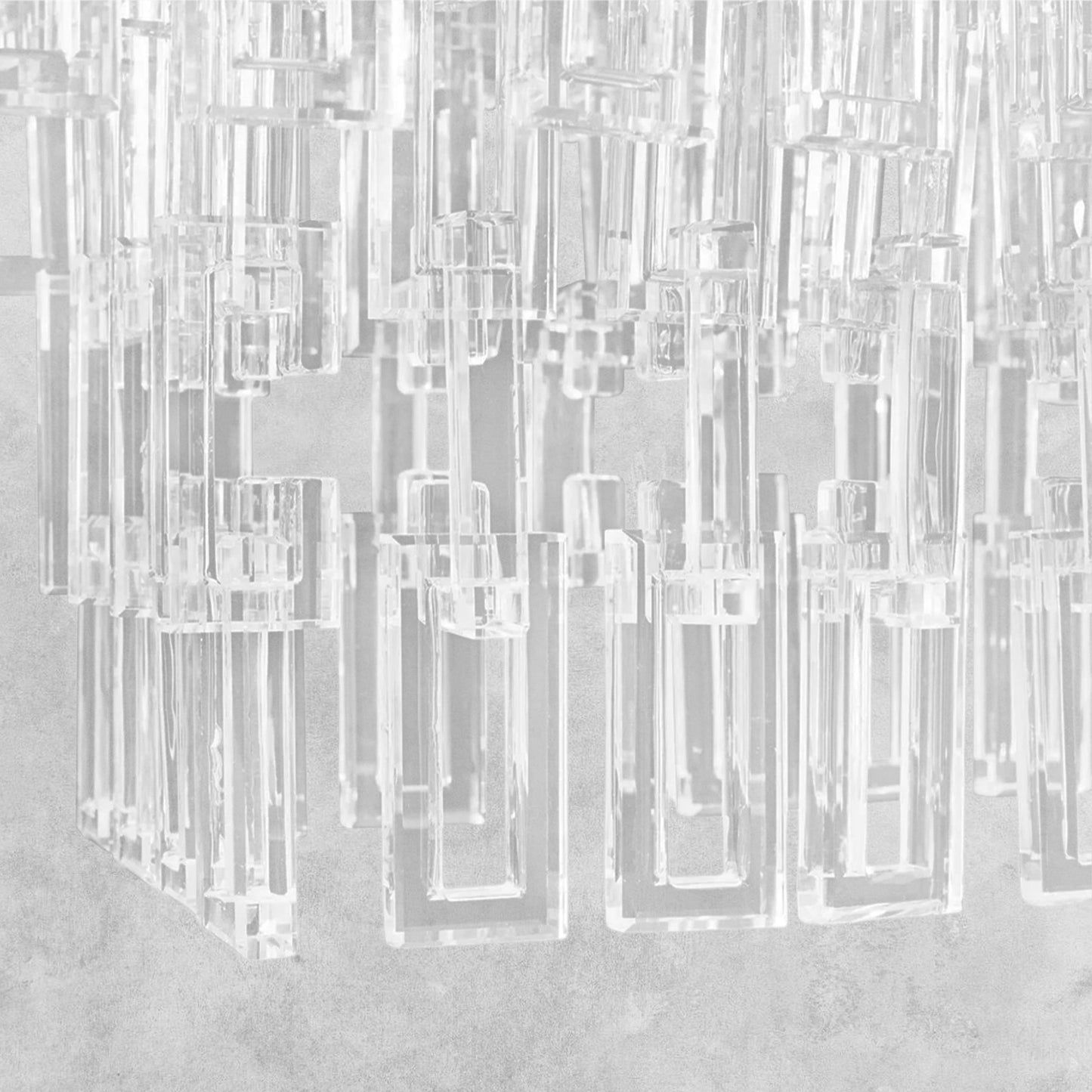 Aurelia Multi-Tier Rectangular Chandelier 60" 72"