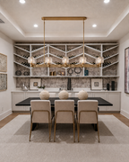 Demored Double Linear Chandelier