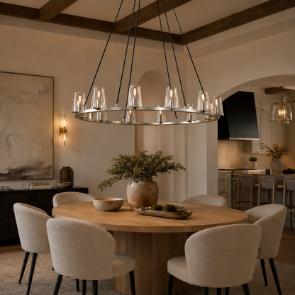 Parenlace Round Chandelier