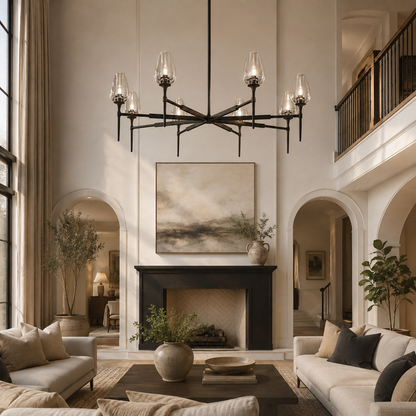 Tuders Round Chandelier