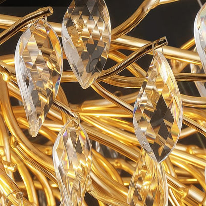 TLL Branch Luxury Polyhedral Crystal Chandelier