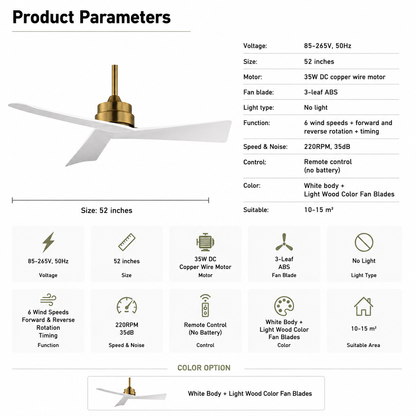 VANTOR Ceiling Fan
