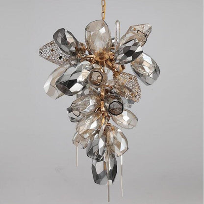 Modern Wine Glass Shape Chandelier Italian Light Luxury Light Fixture for Dining Room/Living Room
