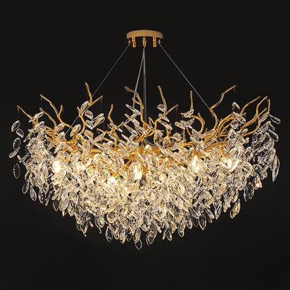 TLL Branch Luxury Polyhedral Crystal Chandelier