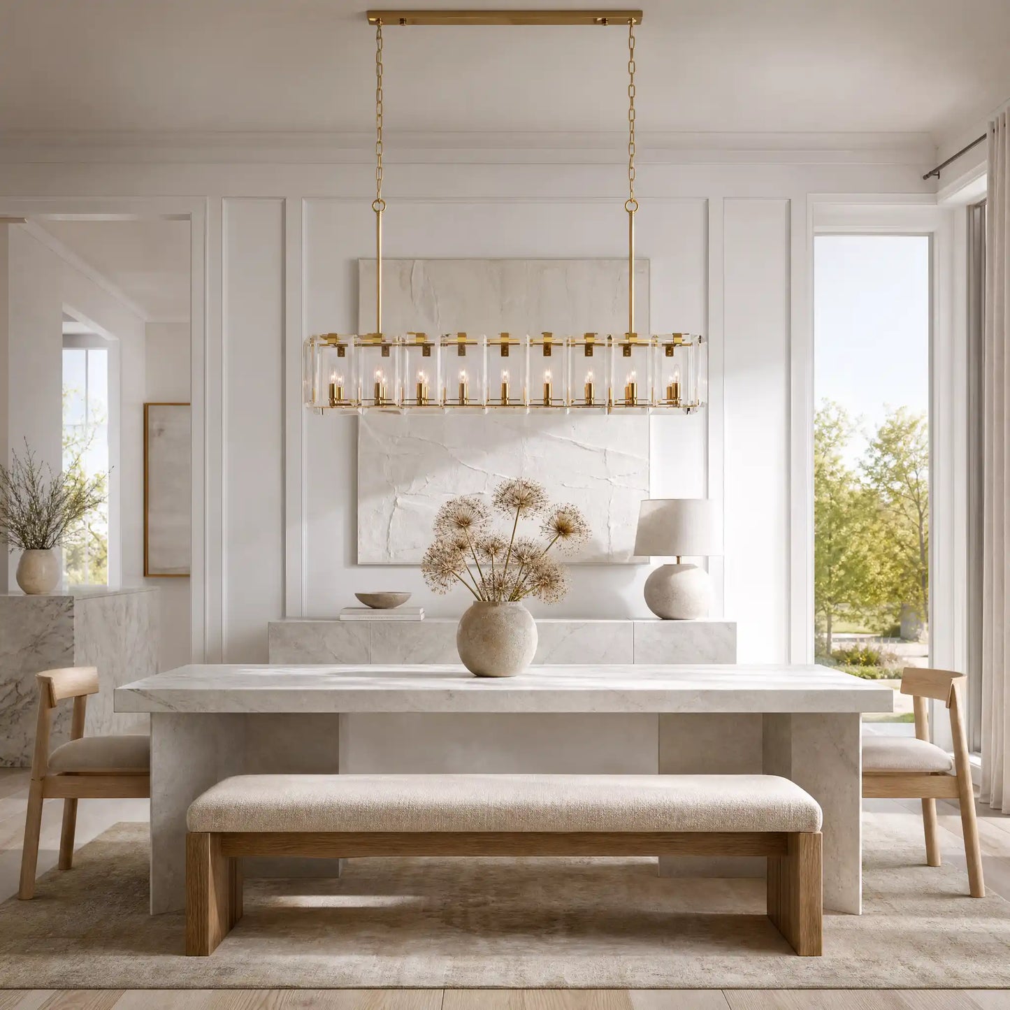 Amaya Rectangular Chandelier