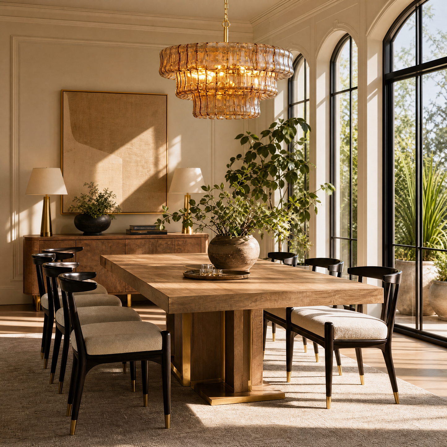 Pendant Light in a foyer