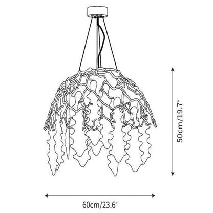 TLL Aqua Dome Chandelier