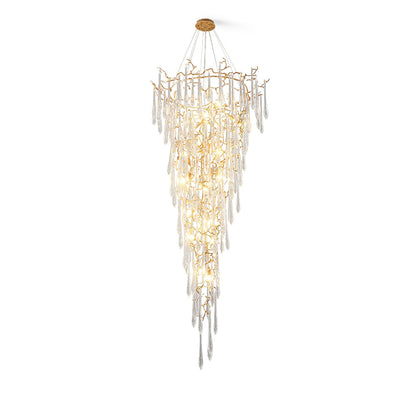 TLL Aqua Parable Chandeliers