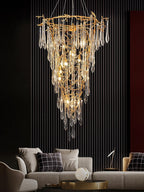 TLL Aqua Parable Chandeliers