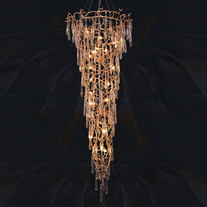 TLL Aqua Parable Chandeliers