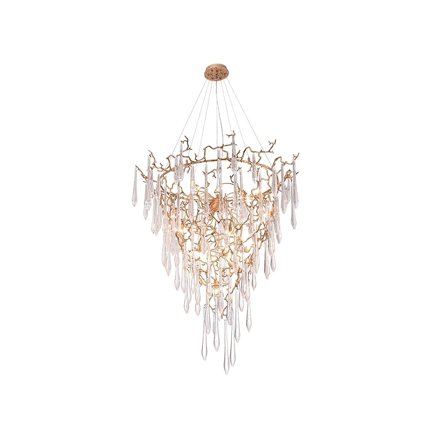 TLL Aqua Parable Chandeliers