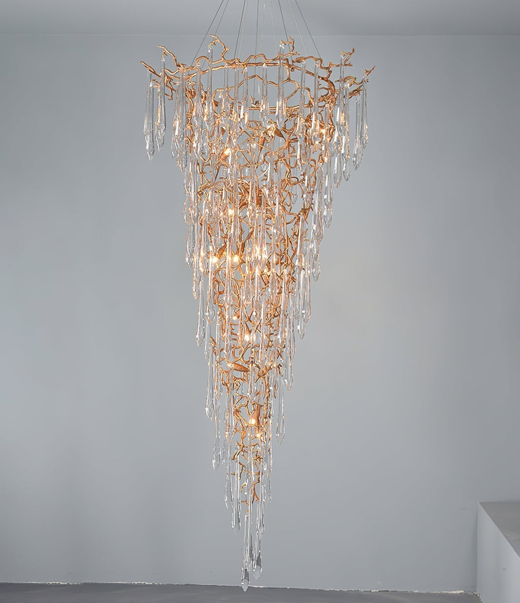 TLL Aqua Parable Chandeliers