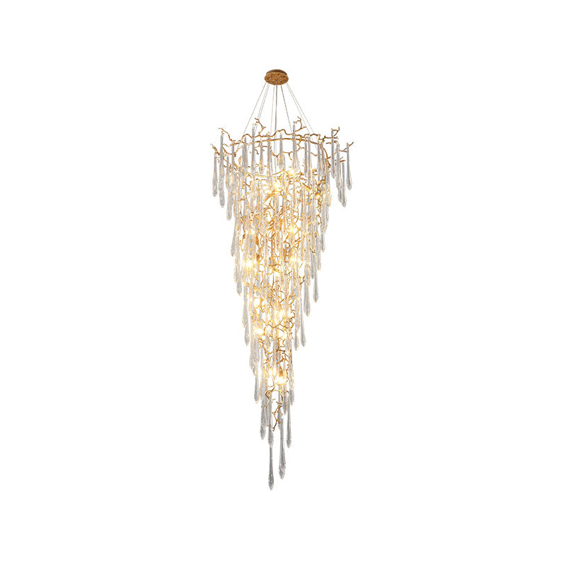 TLL Aqua Parable Chandeliers
