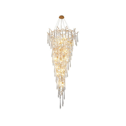TLL Aqua Parable Chandeliers