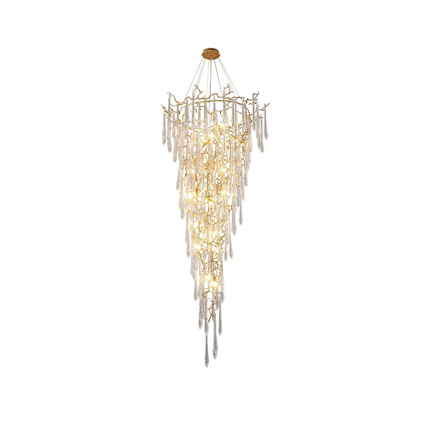 TLL Aqua Parable Chandeliers