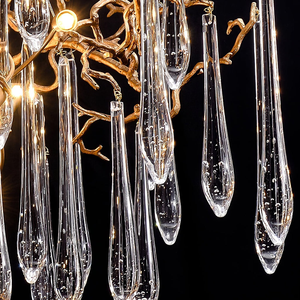 TLL Aqua Parable Chandeliers