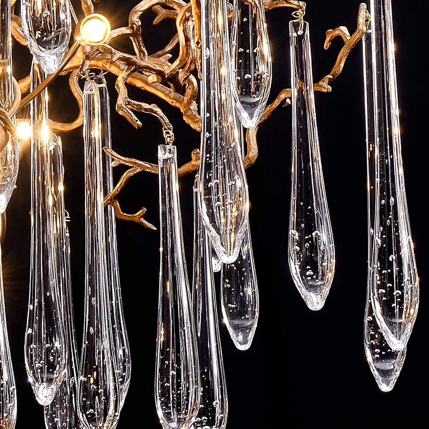 TLL Aqua Parable Chandeliers
