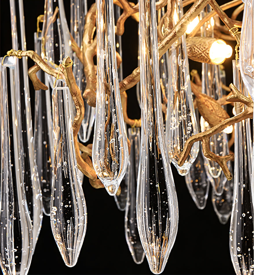 TLL Aqua Parable Chandeliers