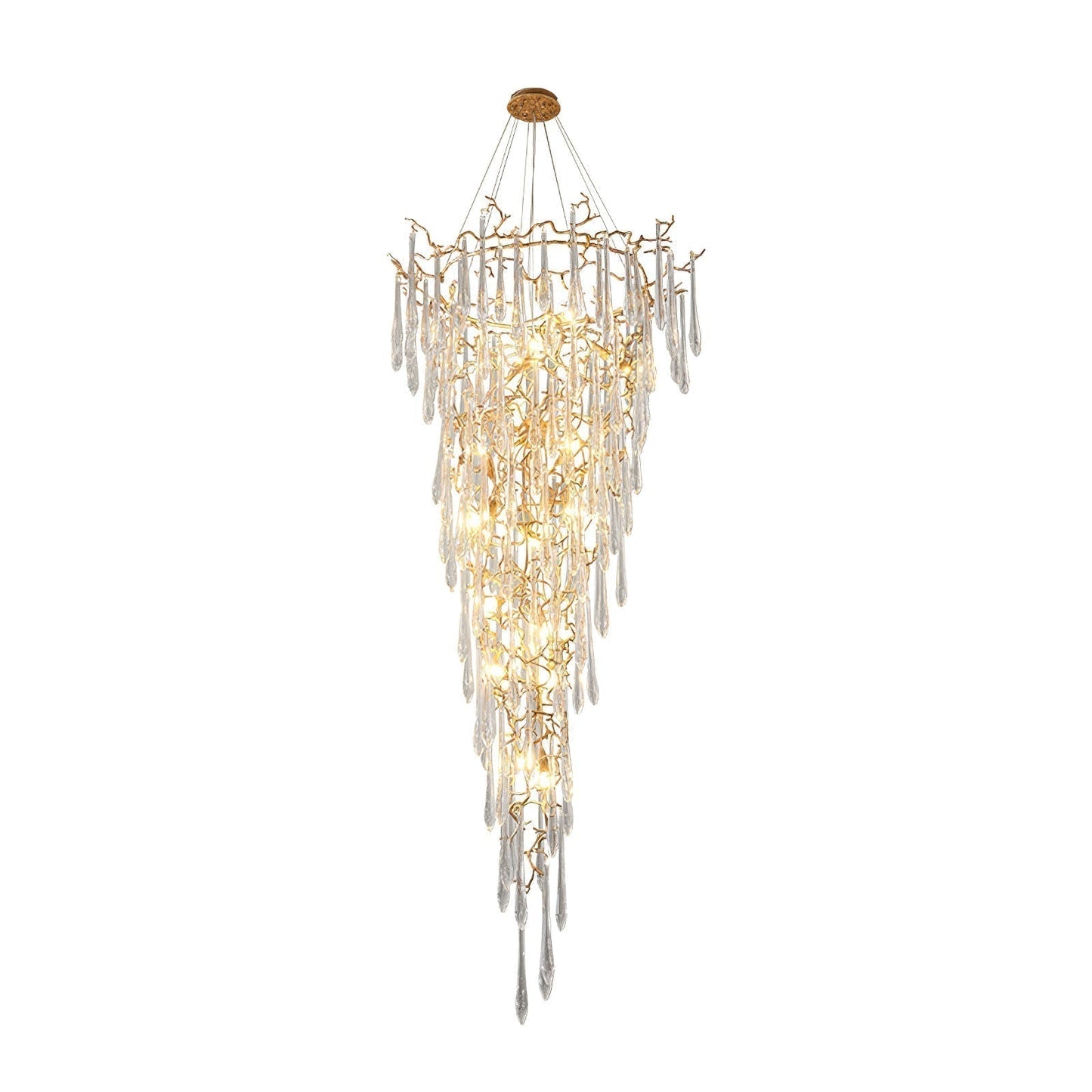 TLL Aqua Parable Chandeliers