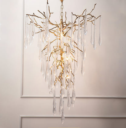 TLL Aqua Parable Chandeliers