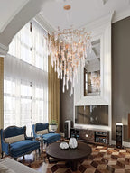 TLL Aqua Parable Chandeliers