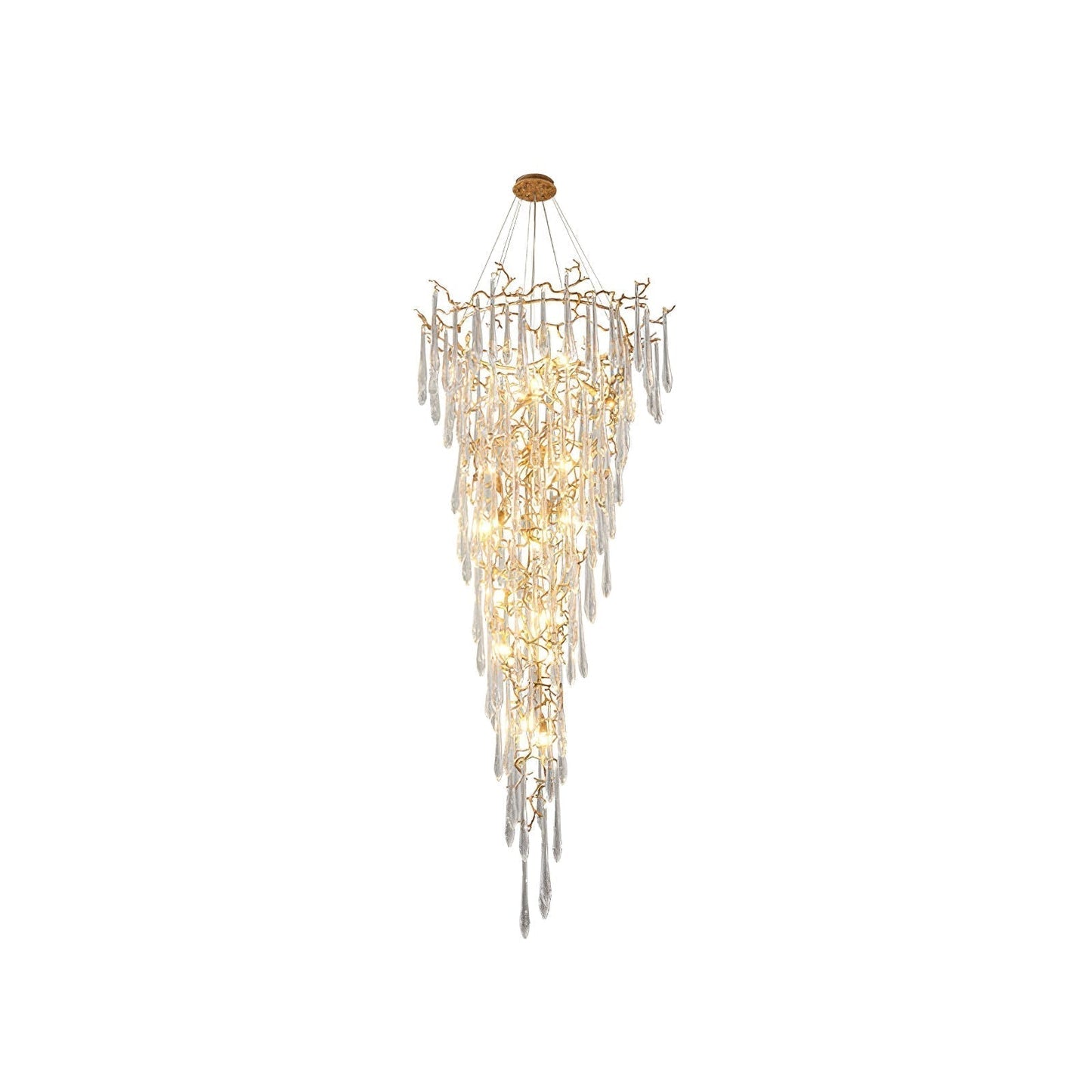 TLL Aqua Parable Chandeliers