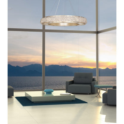 Arctic Halo Crystal Chandelier