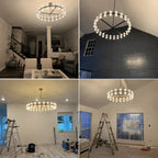 Arcuphoe Led Round Chandelier