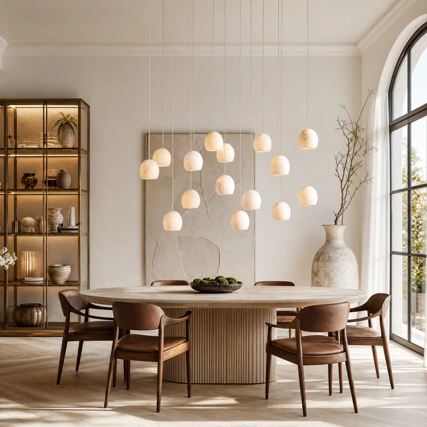 Maeva Rectangular Chandelier 15/30 Light