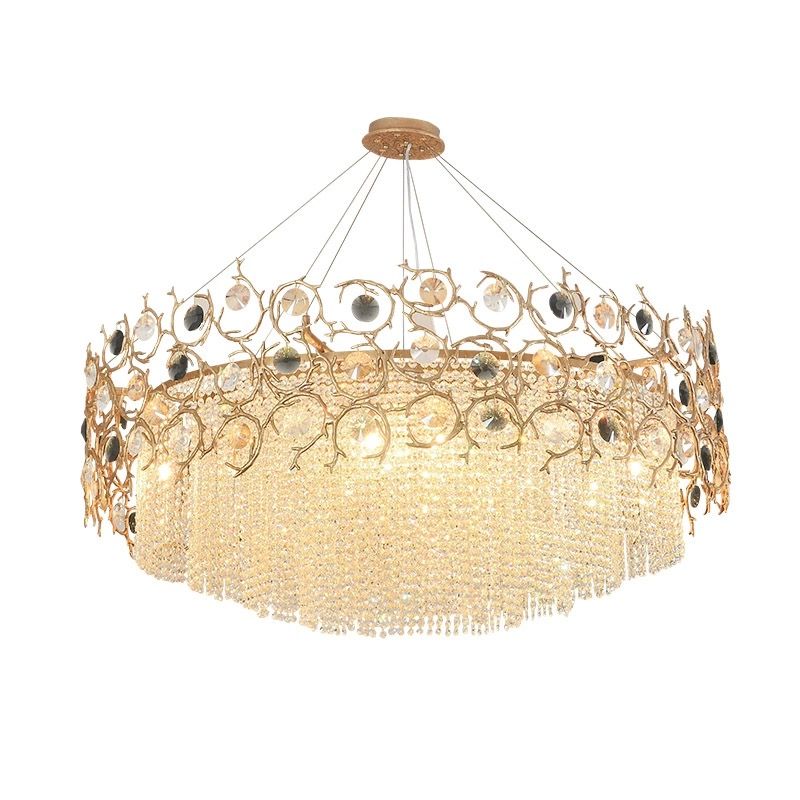 TLL Art Dining Crystal Branch Chandelier