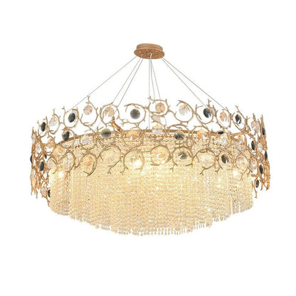TLL Art Dining Crystal Branch Chandelier