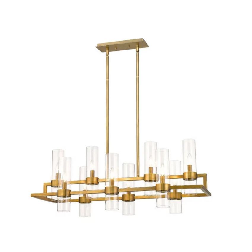 Brio Rectangle Chandelier 43"