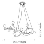 Tree Branch Modern Chandelier