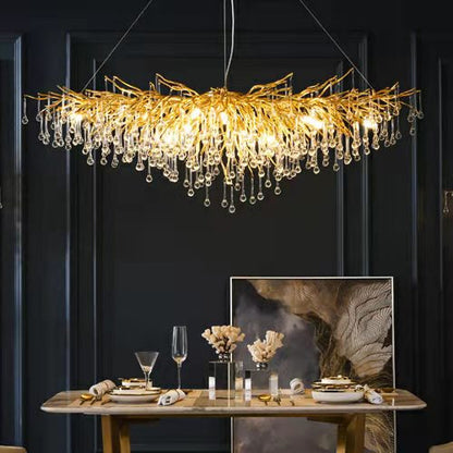 Stunning Tree Branch Crystal Chandelier