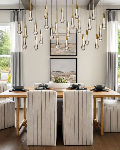 Soltaire Linear Chandelier