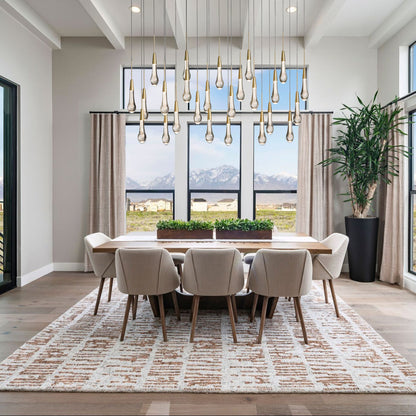 Soltaire Linear Chandelier