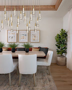 Soltaire Linear Chandelier