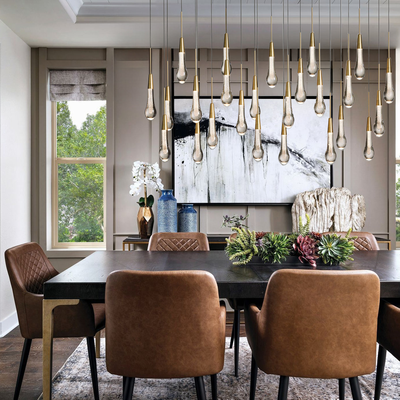 Soltaire Linear Chandelier