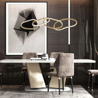 TLL Cassina Round Ring Chandelier