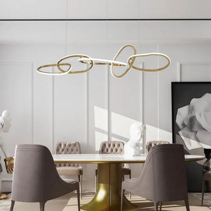 TLL Cassina Round Ring Chandelier