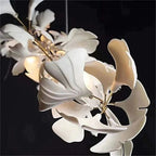 TLL Eden Ginkgo Ceramic Luxury Branch Chandelier