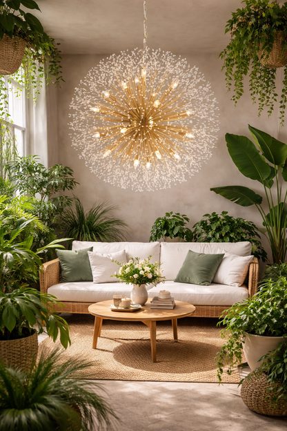 Dandelion Round Chandelier