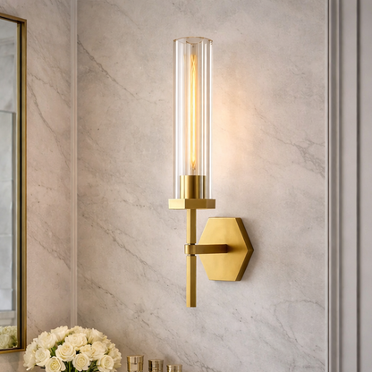 Lambety Hexagonal Grand Sconce