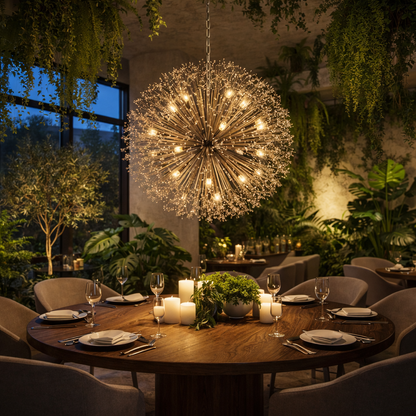 Dandelion Round Chandelier