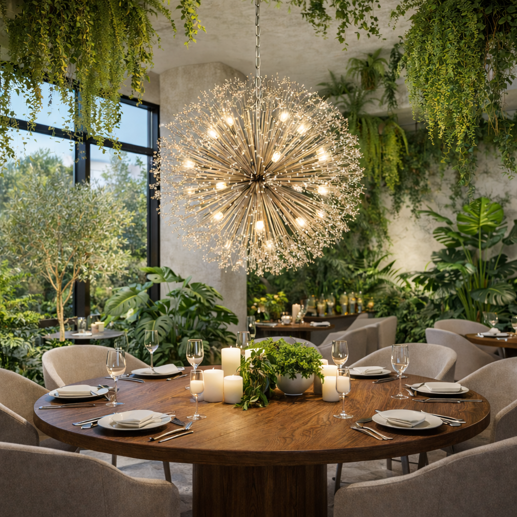 Dandelion Round Chandelier