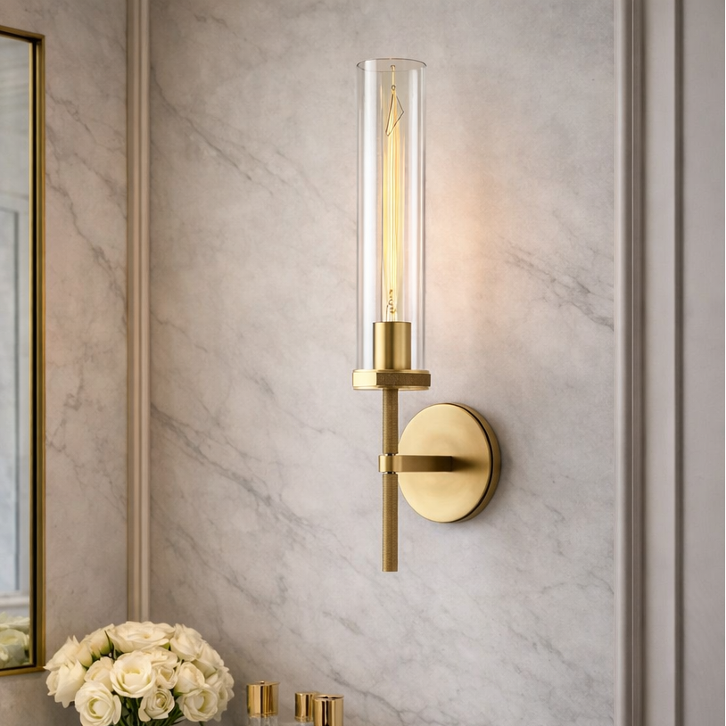 Lambety Knurled Grand Sconce
