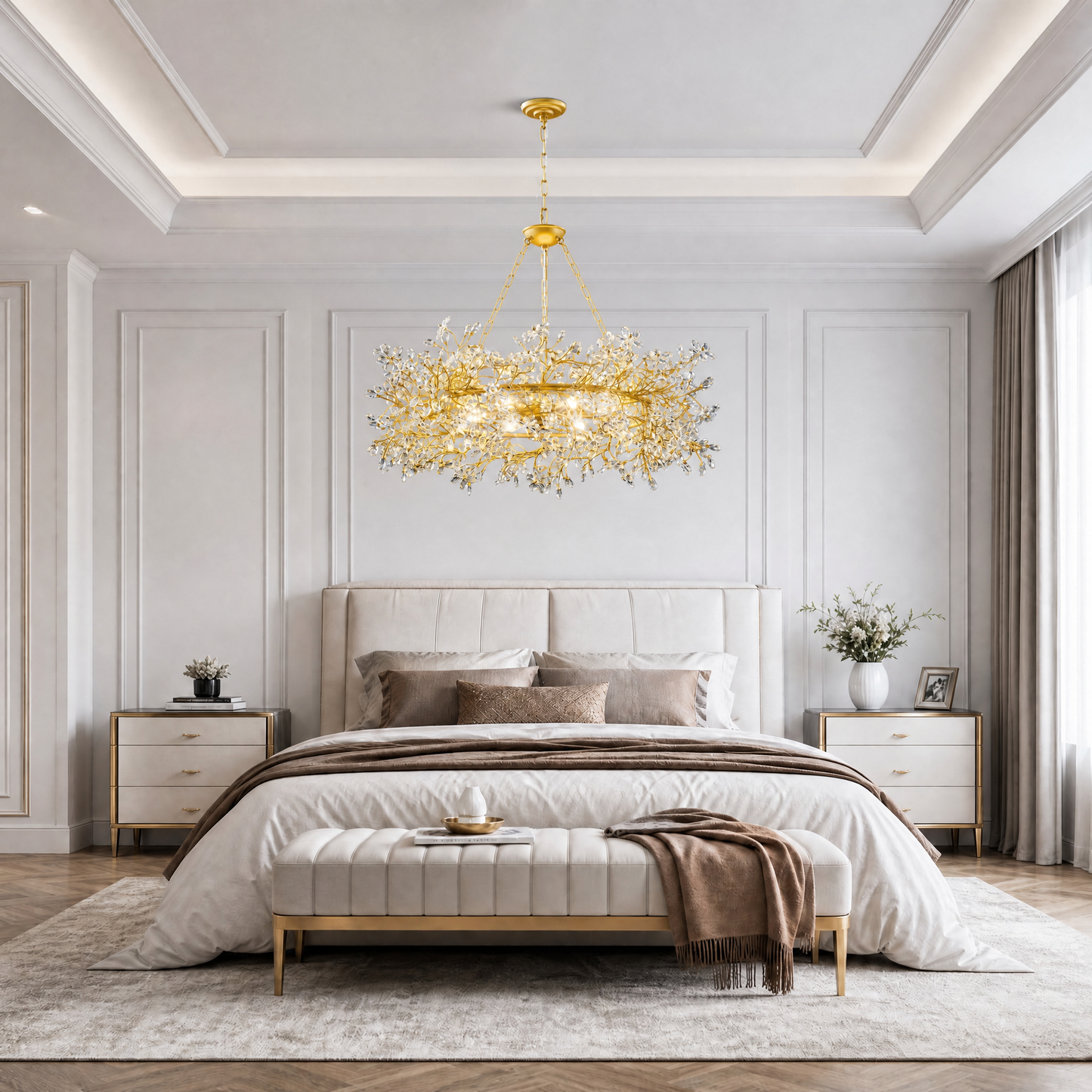 Pendant Light in a living room
